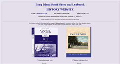 Desktop Screenshot of lynhistory.com